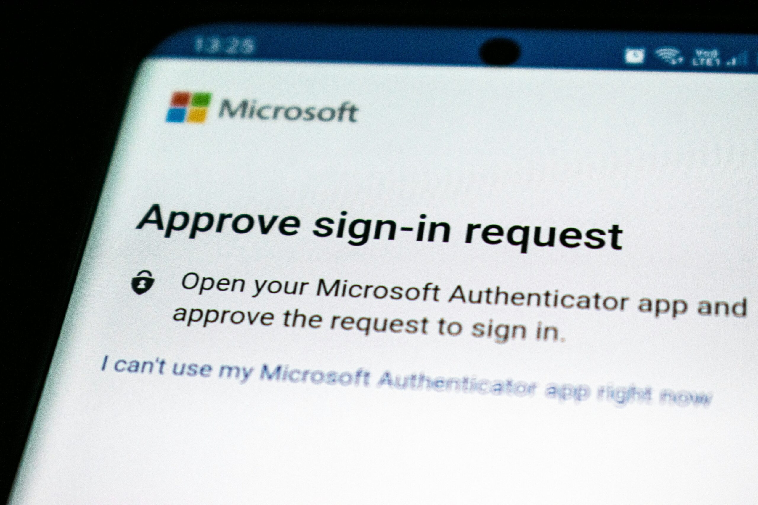 Setting up MFA and passkeys after Google and Microsoft password warning.